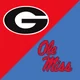 polymarket CFB: Georgia vs. Ole Miss